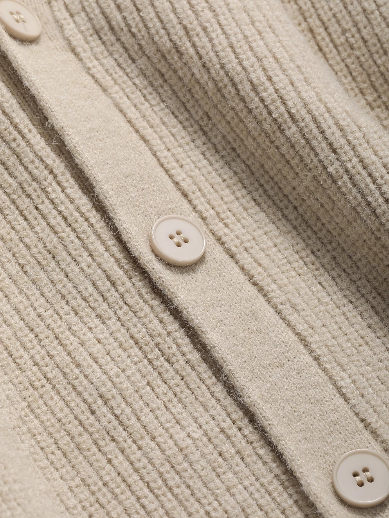 DAZY Men Drop Shoulder Cardigan Jacket Fall,Winter