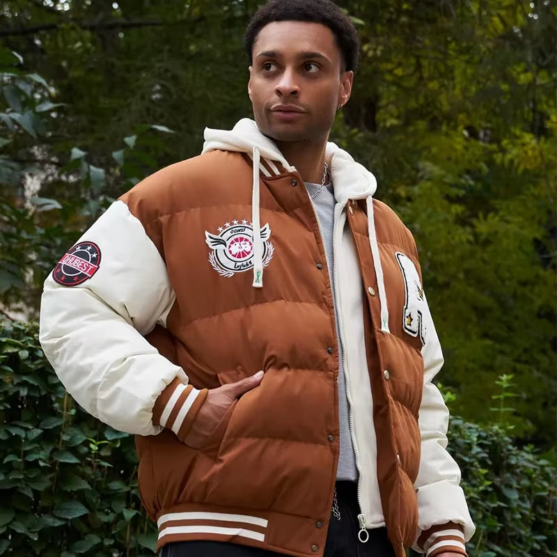 Plus 6XL Winter Men Outdoor Windbreak Warm Travel Jacket Men Autumn Hooded Casual Fashion Sport Brand Loose Jacket Male Coat Top