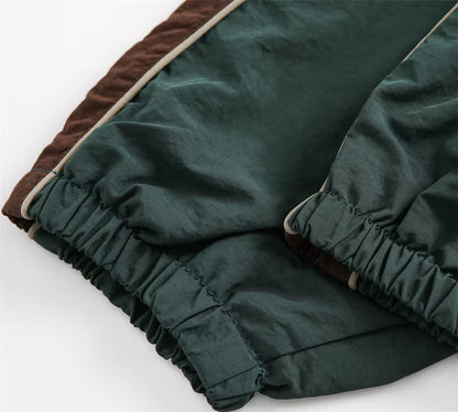 Vintage Patchwork Jackets Windbreaker Men Harajuku Casual Outdoor Jacket Mens Clothing Streetwear Hip Hop Spring New Jackets