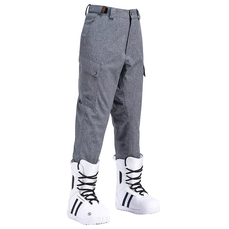 ARCTIC Queen-Snowboard Jogger Pants for Men and Women, Snow Ski Pants, Prevent Wind and Cold, Warm Cotton Pants, Winter
