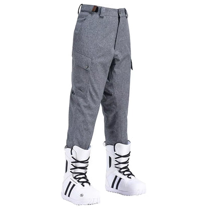 ARCTIC Queen-Snowboard Jogger Pants for Men and Women, Snow Ski Pants, Prevent Wind and Cold, Warm Cotton Pants, Winter