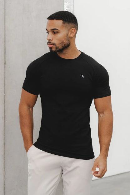 Premium Athletic Fit T-Shirt in Black
