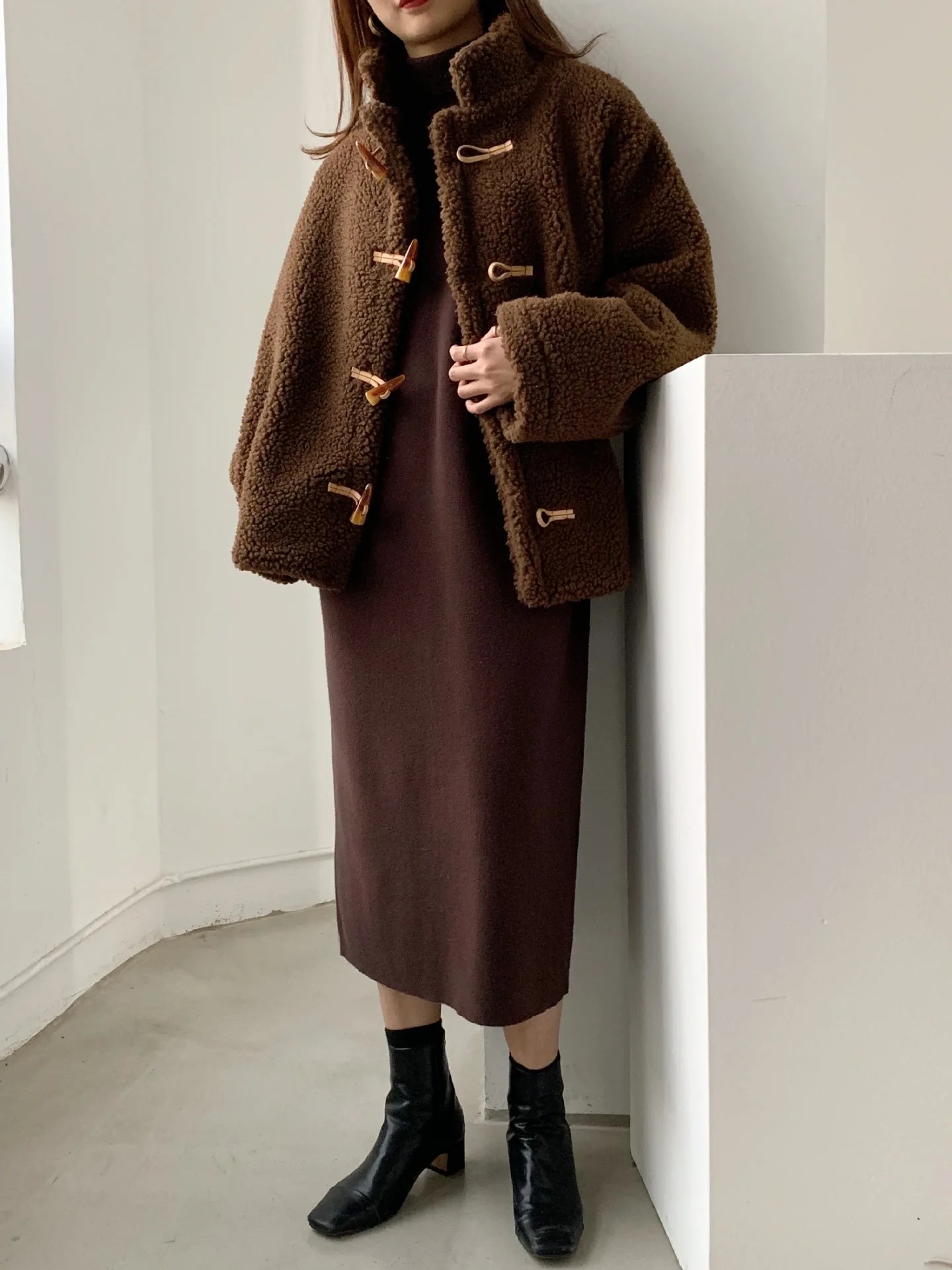 Women’s Winter Plush Toggle Jacket