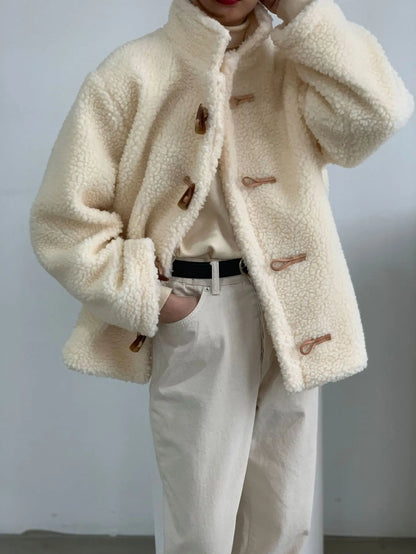 Women’s Winter Plush Toggle Jacket