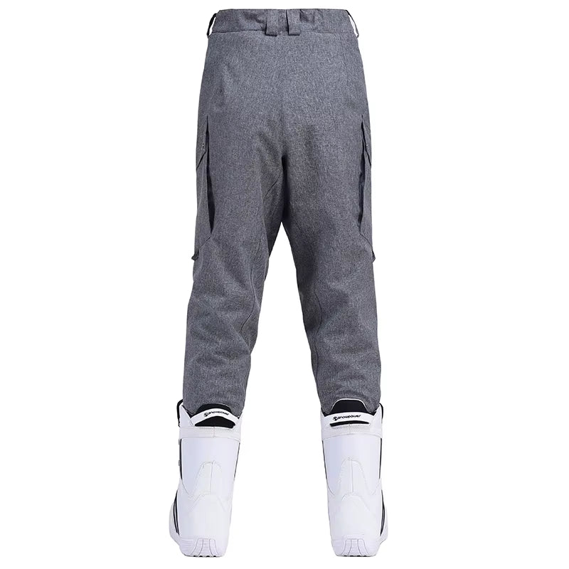 ARCTIC Queen-Snowboard Jogger Pants for Men and Women, Snow Ski Pants, Prevent Wind and Cold, Warm Cotton Pants, Winter