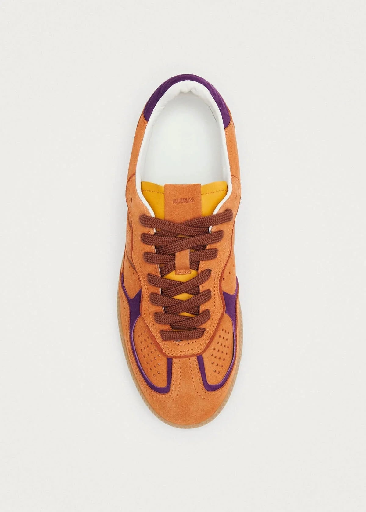 Tb.490 Rife Orange Leather Sneakers
