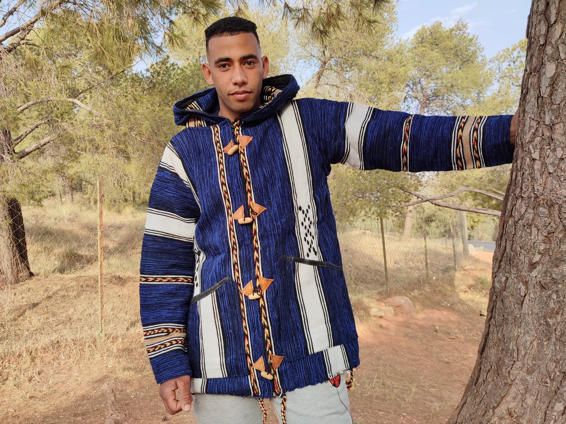 Berber Warm Jacket, Winter Jacket, Bohemian Style, Moroccan Jacket, Handmade Jacket, Vintage Hoodie, Soft Jacket, Cozy Djallaba,Cozy Jabador